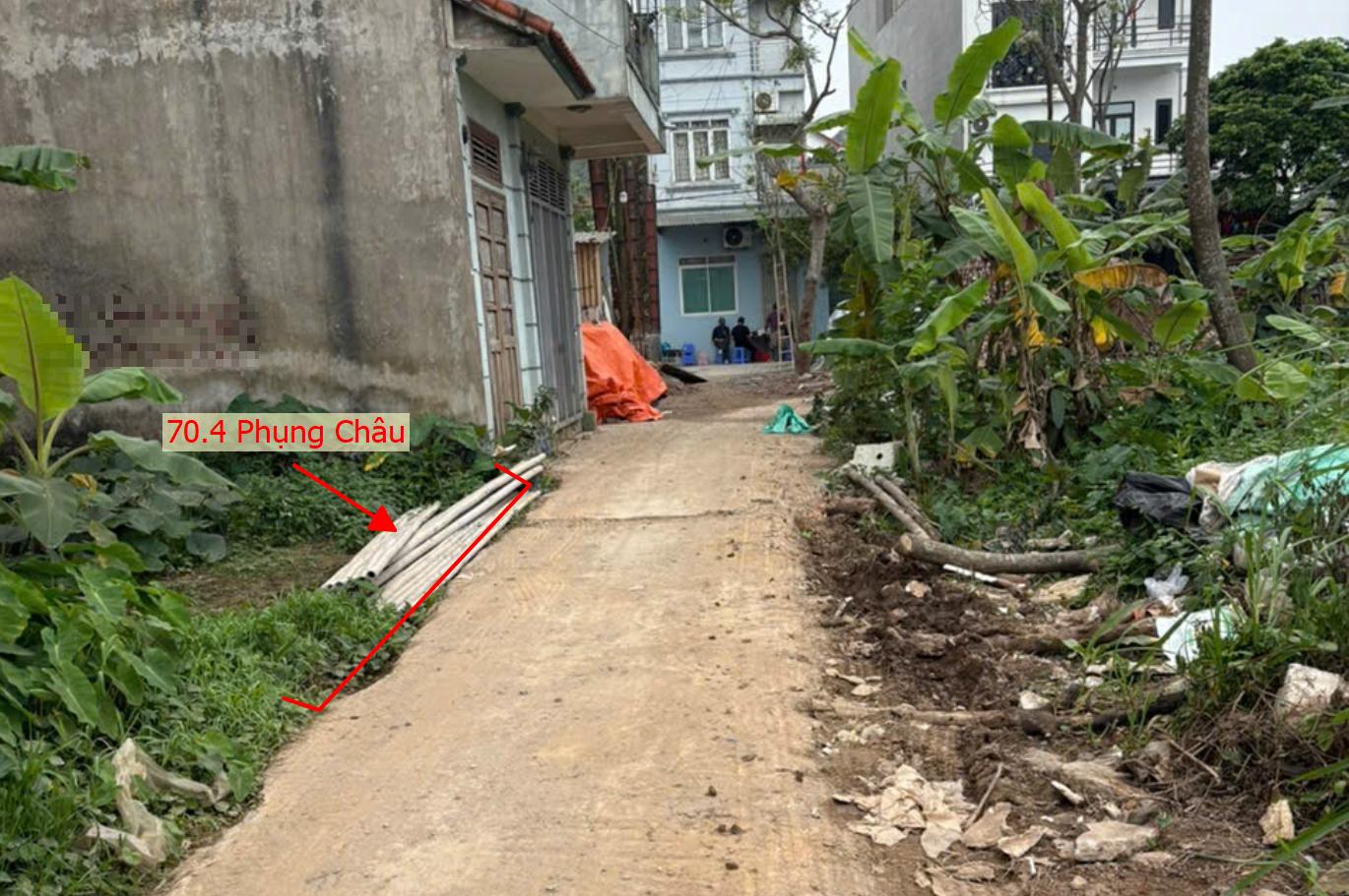 Hình ảnh Bán Đất Full Thổ Cư 2 Mặt Tiền 70.4m Tại Phụng Châu Ô Tô Đỗ Tận Cửa Sát Trục Chính Kinh Doanh