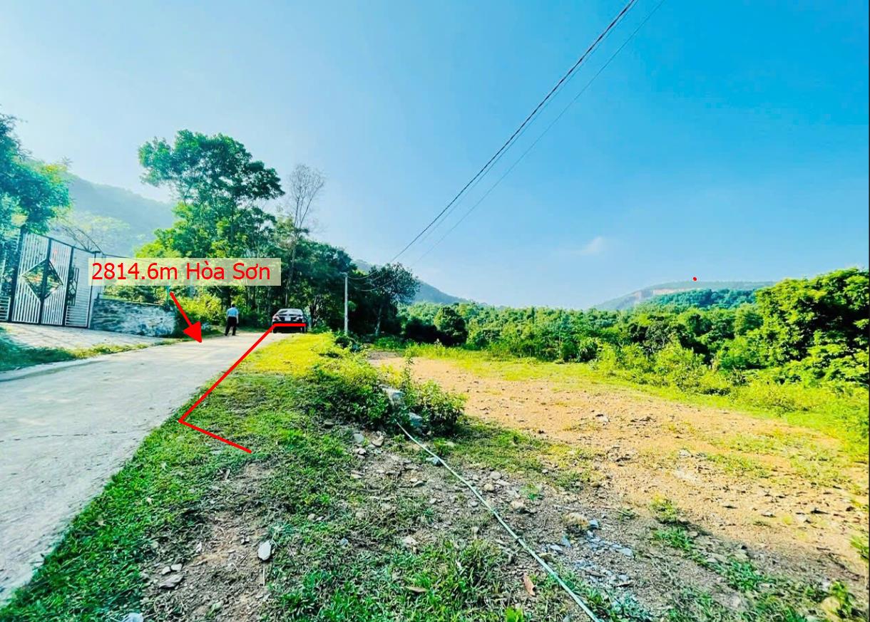Hình ảnh Bán Lô Đất 2814.6m Tại Hòa Sơn Lương Sơn Bám Đường Bê Tông Ô Tô VÀo Tận Đất Dân Cư Đông  Bám Suối Mát Quanh Năm Giá Đầu Tư