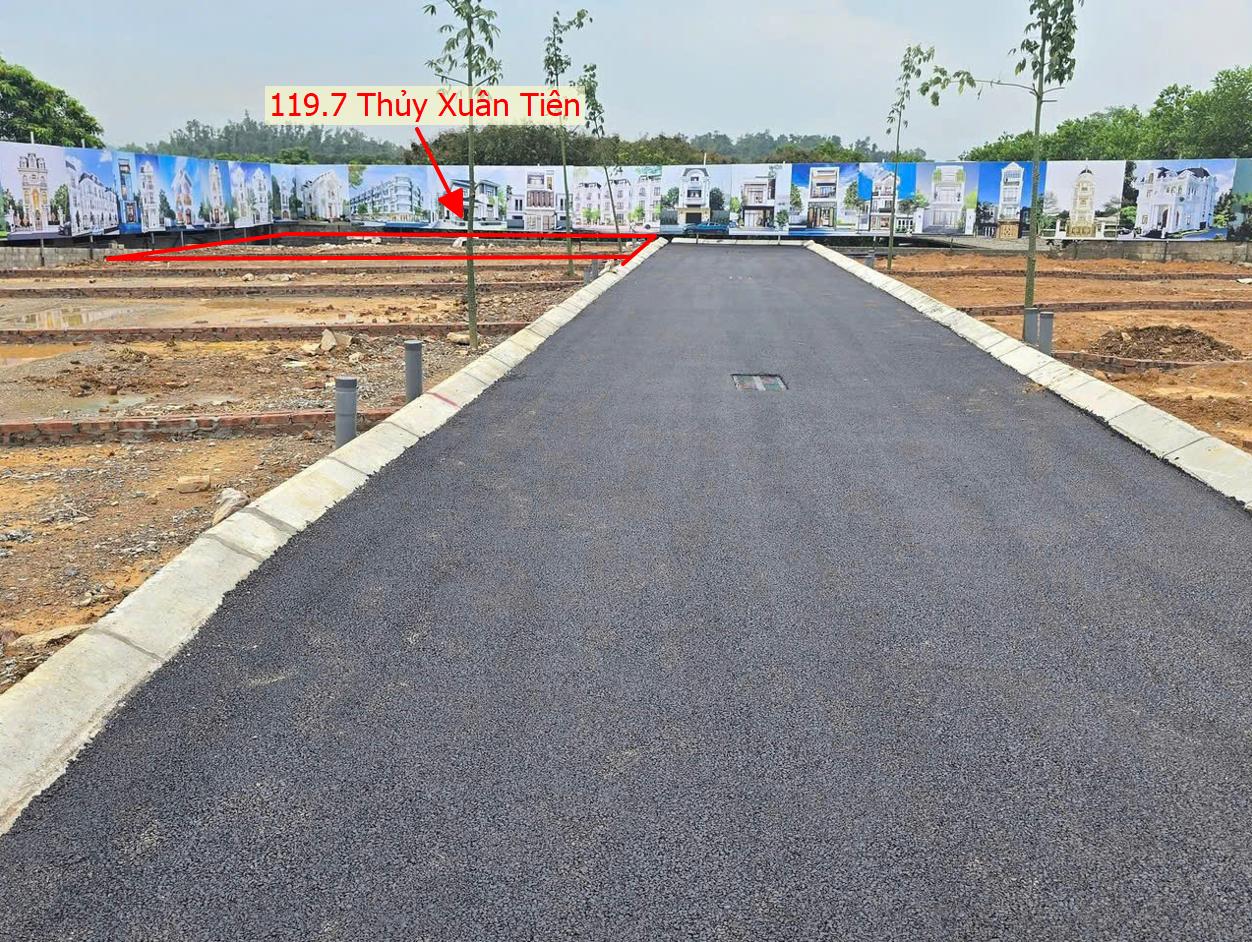 Hình ảnh Bất Động Sản Xuân Mai Bán Đất Phân Lô Khu Vực Thủy Xuân Tiên Đường Ô Tô Tránh Gần Trục Chính Kinh Doanh Liên Xã