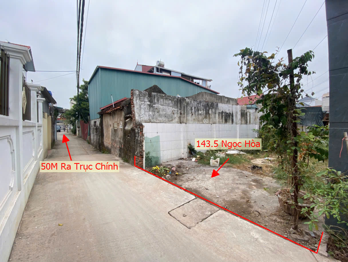 Hình ảnh Bán Đất Full Thổ Cư Ô Tô Vào Tận Đất Sát Mặt Đường Kinh Doanh TL419 Tại Ngọc Hòa Chương Mỹ 