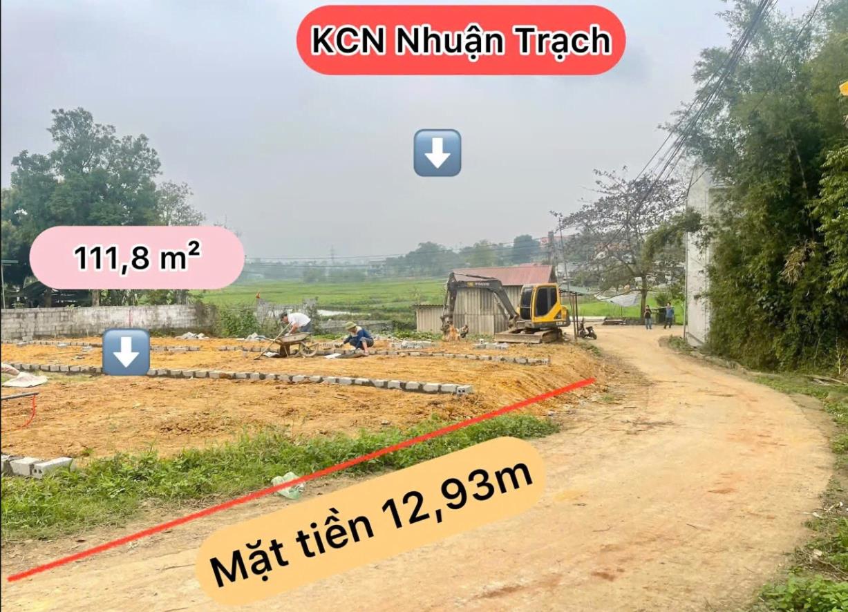 Hình ảnh Bán Lô Đất 111.8m Tại Nhuận Trạch Lương Sơn Bám ĐƯờng Bê Tông Ô Tô Vào Tận Đất Dân Cư Đông Đúc Thân Thiện Sổ Đỏ Pháp Lý Rõ Ràng Giá Đầu Tư