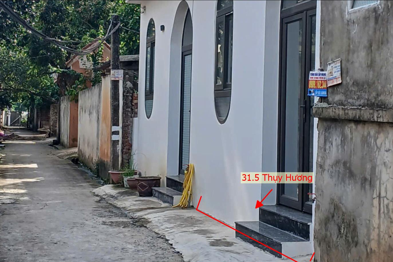 Hình ảnh Bán Nhà Thương Mai 2 Mặt Thoáng Ô Tô Đỗ Cửa Sát Trục Kinh Doanh Ngay Trung Tâm Xã Thụy Hương Chương Mỹ