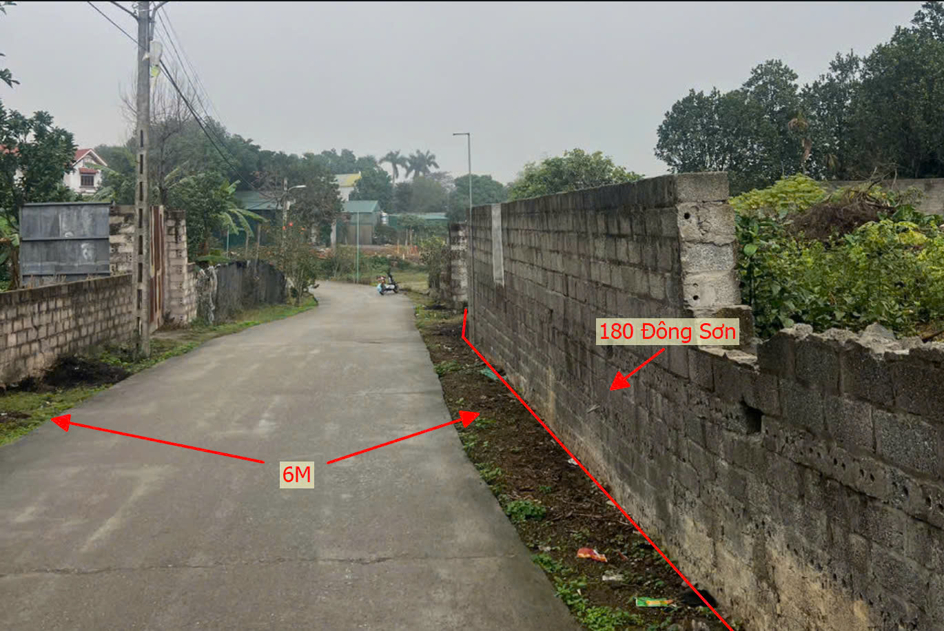 Hình ảnh Bán Đất Full Thổ Cư 180M2 Tại Dông Sơn Đường Ô Tô Tránh Gần QL6A Đang Triển Khai Mở Rộng 