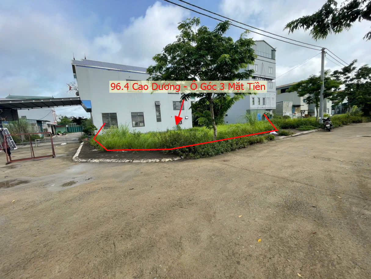 Hình ảnh Bán Đất Đấu Giá Cao Dương Lô Góc 3 Mặt Tiền Sát TL429 Ngay Trung Tâm Xã Cao Dương 