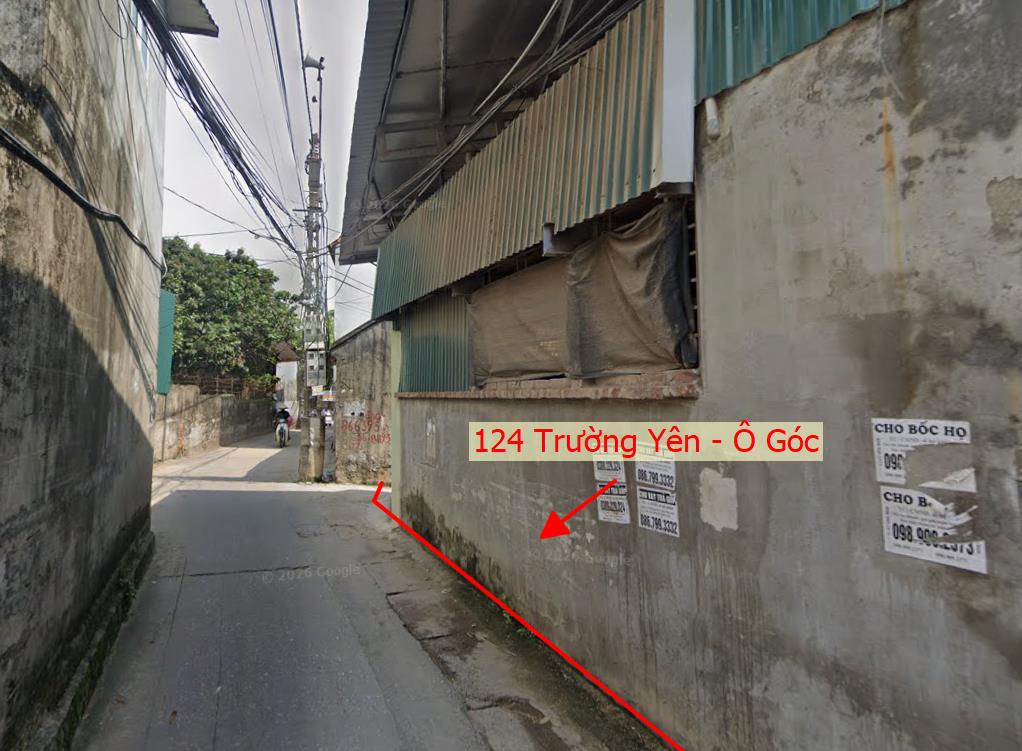 Hình ảnh Bán Lô Góc 2 Mặt Thoáng 124m Sẵn Nhà Tại Trường Yên Mặt Trục Kinh Doanh Gần QL6A Đang Triển Khai Mở Rộng 