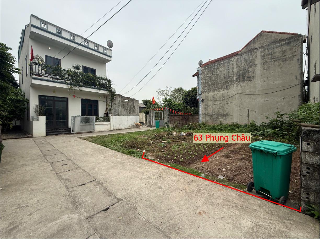 Hình ảnh Bán Đất Full Thổ Cư 63m Tại Phụng Châu Ô Tô Đỗ Tận Đất Sát Trục Liên Xã Cách Chợ Phượng Vài Trăm Mét