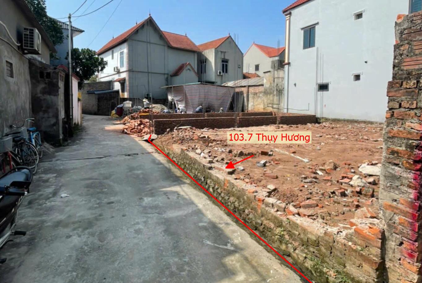 Hình ảnh Chủ Cắt Bán 103.7m Tại Thụy Hương Chương Mỹ Ô Tô Đỗ Tận Đất Gần Trục Chính Kinh Doanh