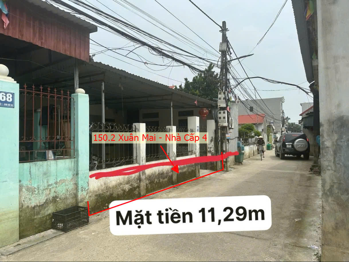 Hình ảnh Bán Lô Góc 2 Mặt Tiền Full Thổ Cư Sẵn Nhà Cấp 4 Ô Tô Đỗ Tận Cửa Tại Thị Trấn Xuân Mai