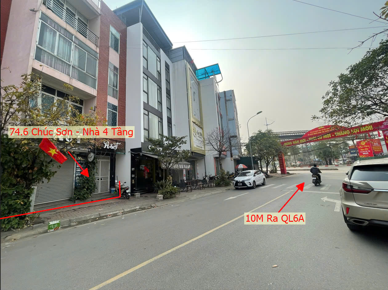 Hình ảnh Bán Nhà Liền Kề Tại Thị Trấn Chúc Sơn Mặt Đường Kinh Doanh Ngay Sát QL6A Giáp Quận Hà Đông