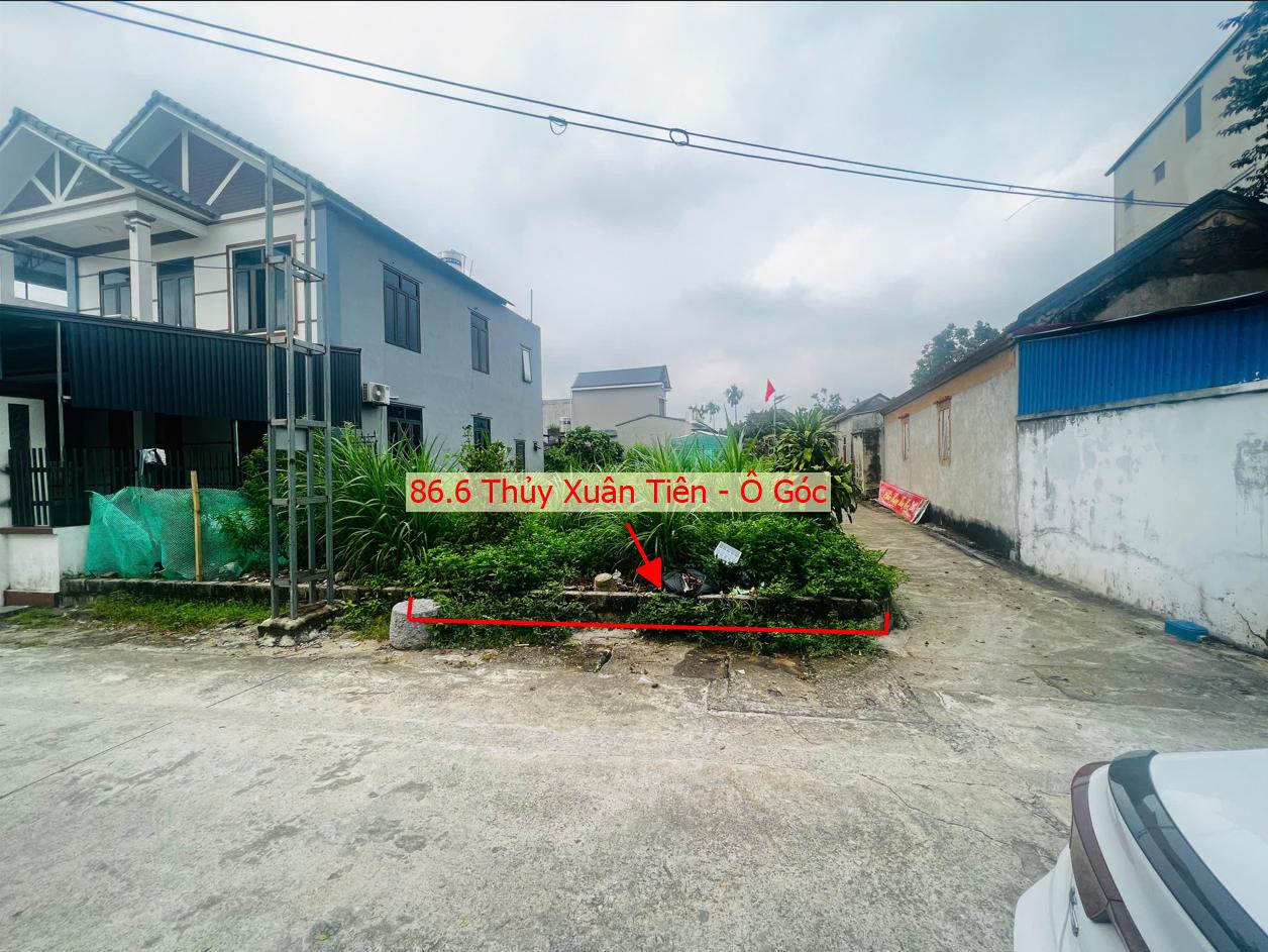 Hình ảnh Bán Lô Góc 2 Mặt Thoáng Đường Ô Tô Tránh Nhau 86.6m Tại Thủy Xuân Tiên Sát Trục Kinh Doanh Giá Chỉ Vài Tỷ