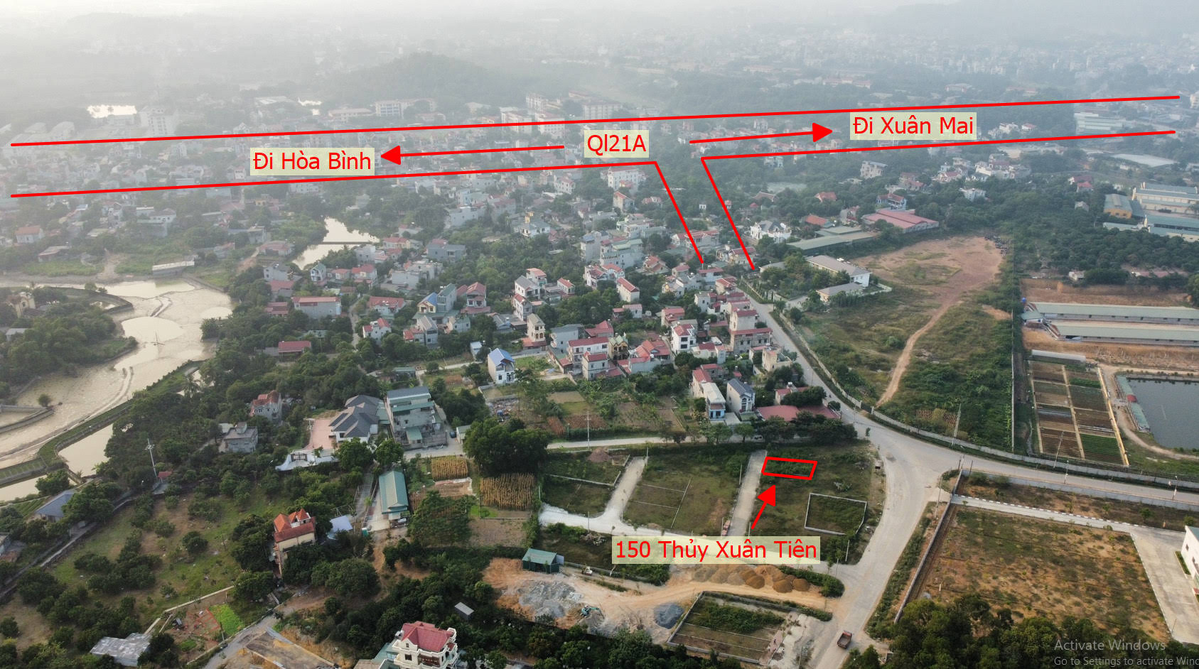 Hình ảnh Khu Phân Lô K6 Thủy Xuân Tiên Chương Mỹ Ngay Trục Chính Thủy Xuân Tiên 