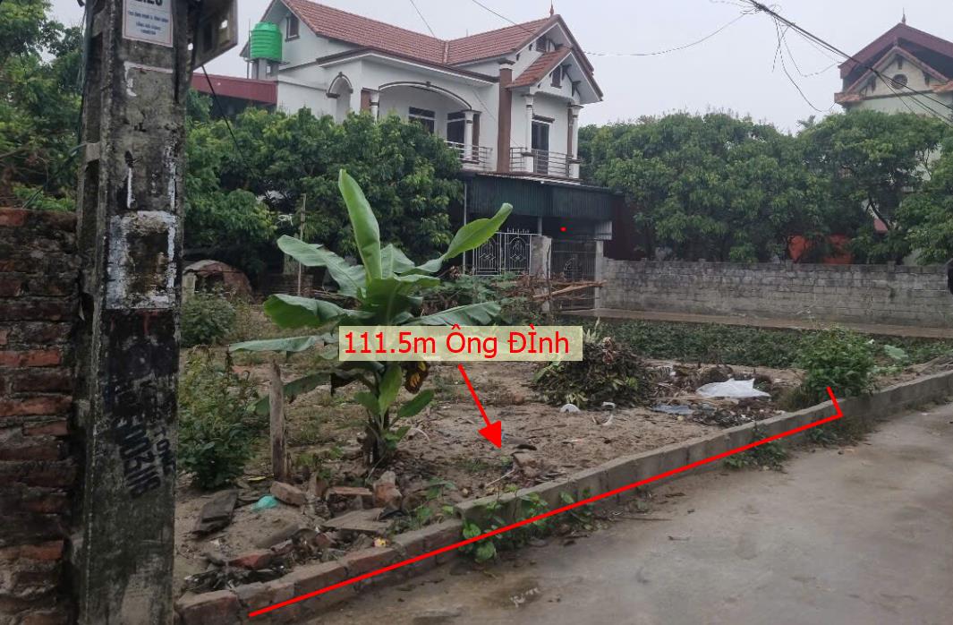 Hình ảnh Bán Lô Đất 111.5m Tại Ông Đình Khoái Châu Bám Đường Bê Tông Ô Tô Vào Tận Đất Dân Cư Đông Đúc Giá Đầu Tư