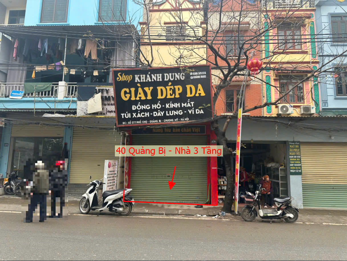 Hình ảnh Bán Nhà 3 Tầng Mặt Đường Kinh Doanh TL419 Ngay Trung Tâm Thương Mại Xã Quảng Bị 