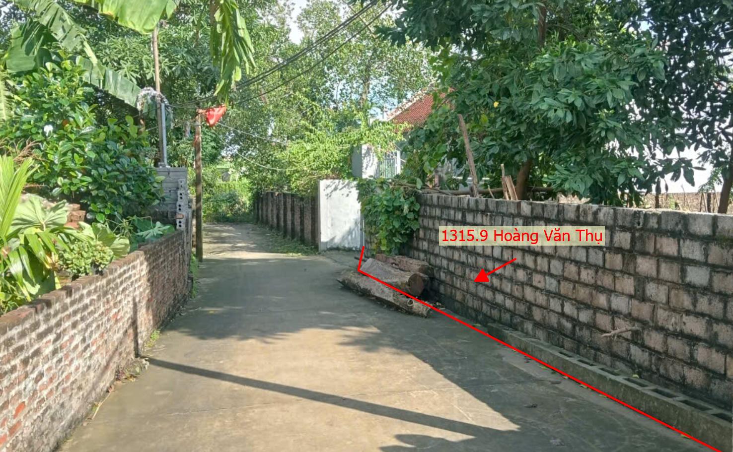 Hình ảnh Bán Thửa Đất 1315.9m Tại Hoàng Văn Thụ Ô Tô Vào Tận Đất Sát Trục Chính Kinh Doanh Liên Xã