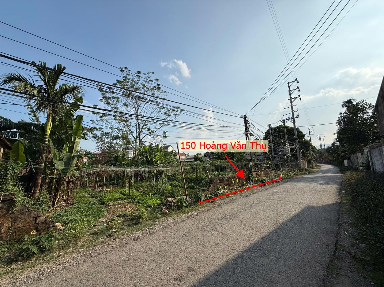 Hình ảnh Bán Thửa Đất 150m Tại Hoàng Văn Thụ Đường Thông Ô Tô Sát Trục Chính Kinh Doanh Ngay Gần QL21A