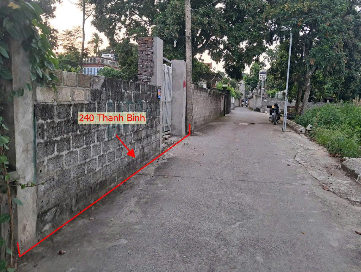 Hình ảnh Bán Lô Đất 240m Tại Thanh Bình Ô Tô Đỗ Tận Đất Gần QL6A Đang Triển Khai Mở Rộng