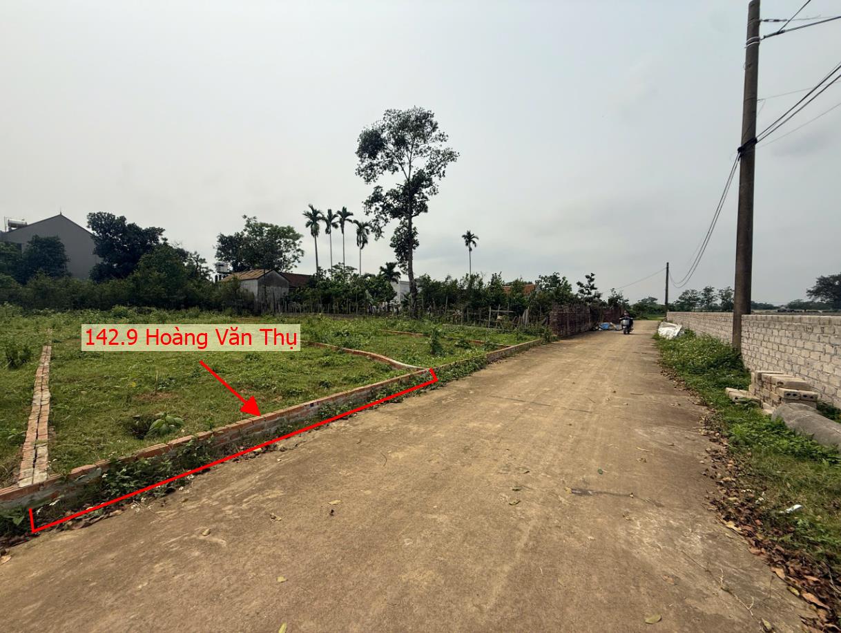 Hình ảnh Bất Động Sản Trần Phú Bán Đất Phân Lô Hoàng Văn Thụ Đường Thông Ô Tô Ngay Gần Trục Chính Kinh Doanh Liên Xã