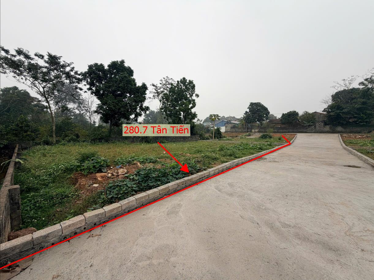 Hình ảnh Bán Đất Phân Lô Tân Tiến Ô Tô Đỗ Tận Đất Ngay Sát Trục Chính Kinh Doanh Liên Xã