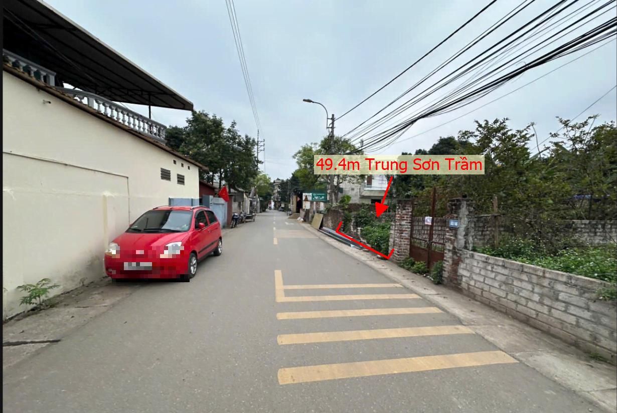 Hình ảnh Bán Lô Đất 49.4m Tại Trung Sơn Trầm Sơn Tây Bám Đường Bê Tông Ô Tô Vào Tận Đất Dân Cư Đông Đúc Thân Thiện Gần Chợ Trường Học Ủy Ban Giá Đầu Tư