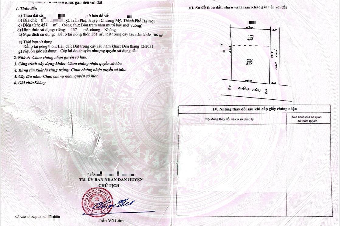 Hình ảnh Bán Lô Góc 2 Mặt Tiền 457m Tại Trần Phú Đường Thông Ô Tô Sát Trục Chính Kinh Doanh 