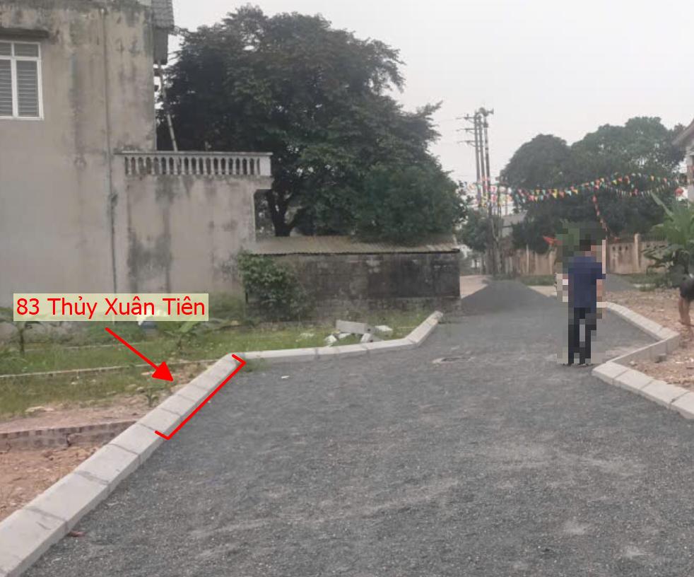 Hình ảnh Bất Động Sản Xuân Mai Bán Đất Phân Lô Khu Vực Thủy Xuân Tiên Ô Tô Đỗ Tận Sát Trục Chính Kinh Doanh Liên Xã Gần QL21A 