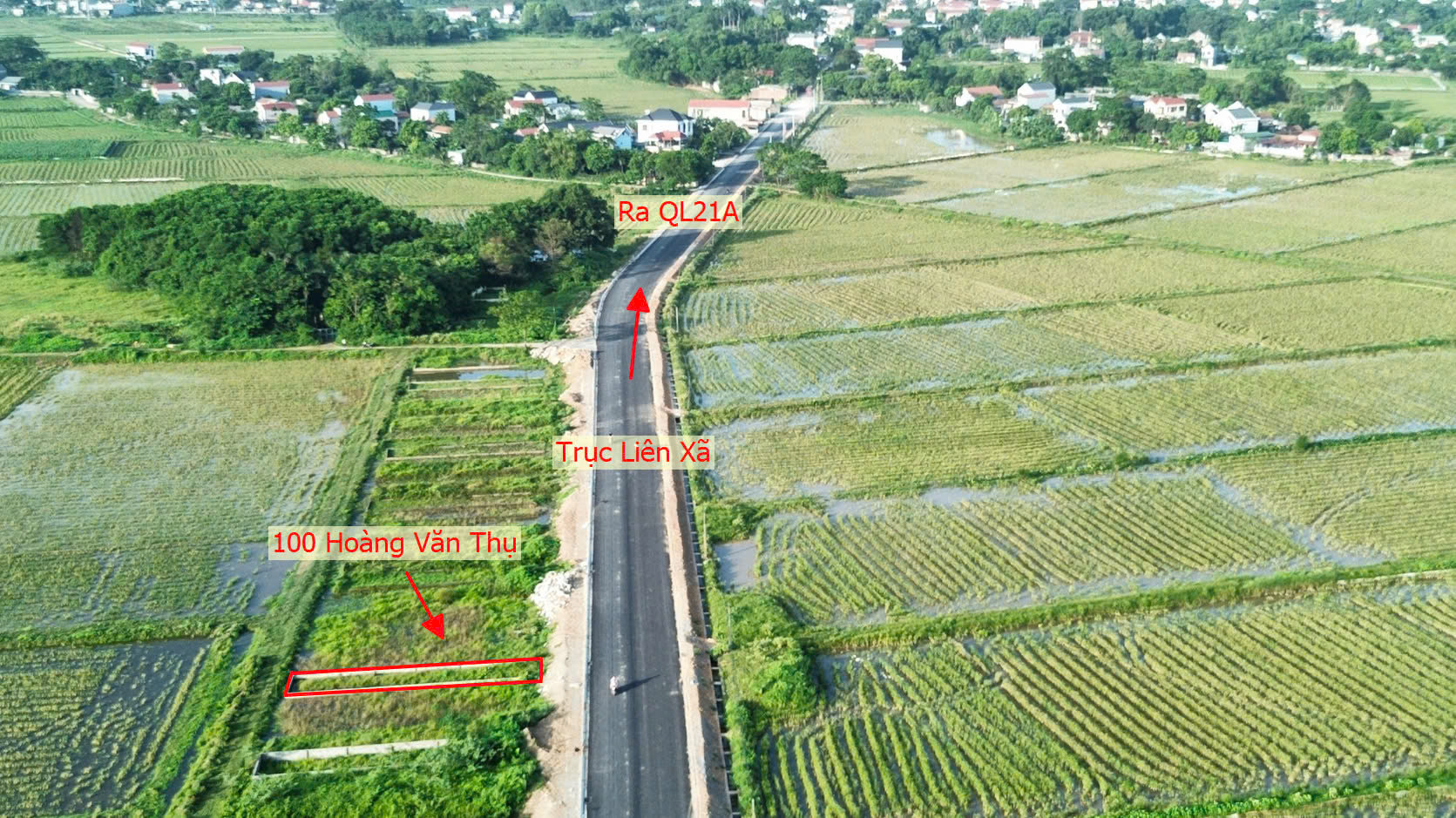 Hình ảnh Bán Đất Hoàng Văn Thụ Full Thổ Cư Bám Mặt Đường Kinh Doanh Liên Xã 