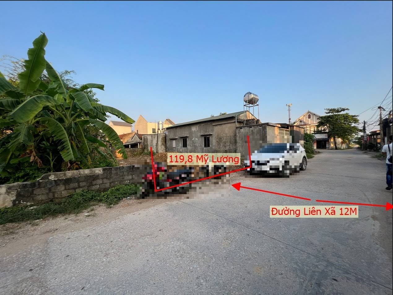 Hình ảnh Bán Đất Mỹ Lương Nằm Mặt Đường Liên Xã Kinh Doanh Ngay UBND Xã Mỹ Lương 