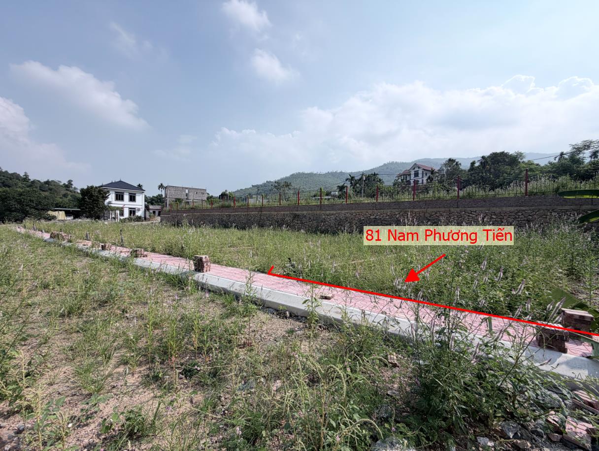 Hình ảnh Bất Động Sản Xuân Mai Bán Đất Phân Lô Khu Vực Nam Phương Tiến Đường Thông Ô Tô Ngay Sát Khu Du Lịch Nhảy Dù Núi Bé