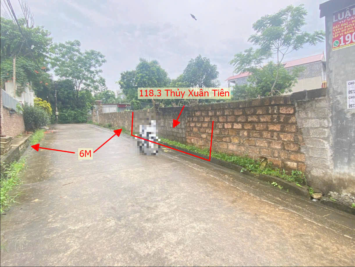 Hình ảnh Bán Đất Thủy Xuân Tiên Đường Ô Tô Tránh Nhau Gần QL21A Giáp Thị Trấn Xuân Mai 