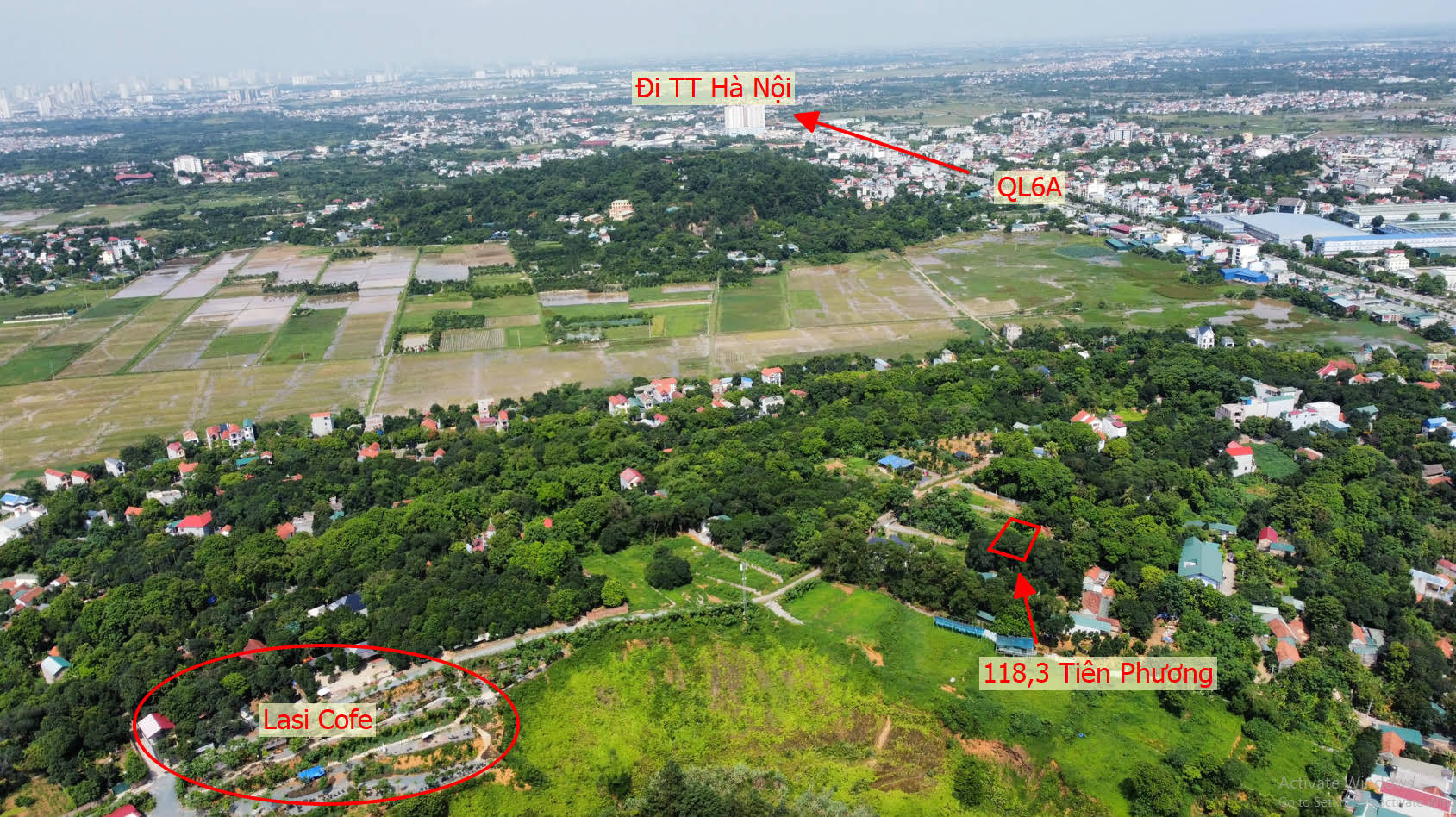 Hình ảnh Bán Đất Tiên Phương Full Thổ Cư Ô Tô Vào Tận Đất Ngay Sát QL6A Đang Mở Rộng