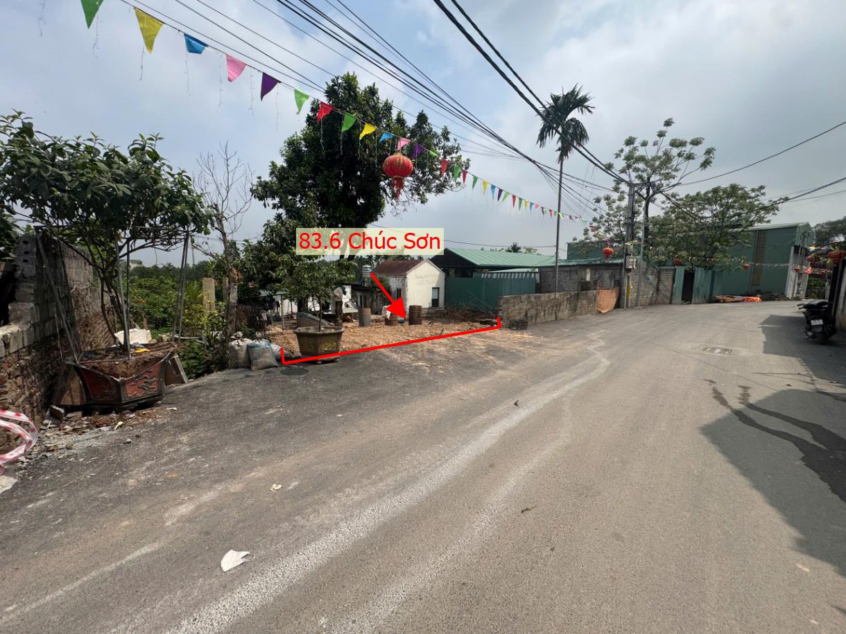 Hình ảnh Bán Thửa Đất Full Thổ Cư 83.6m Tại Chúc Sơn Mặt Trục Chính Kinh Doanh Liên Xã Giá Chỉ Vài Tỷ
