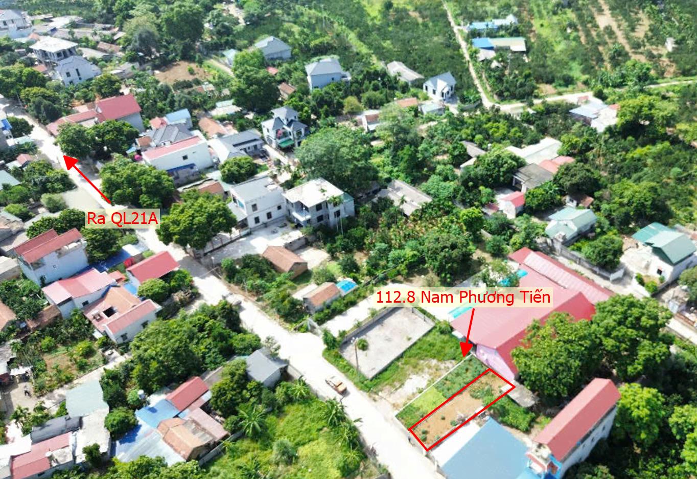 Hình ảnh Bán Thửa Đất 112.8m Tại Nam Phương Tiến Mặt Trục Kinh Doanh Liên Xã Gần Hồ Miễu Cực Đẹp
