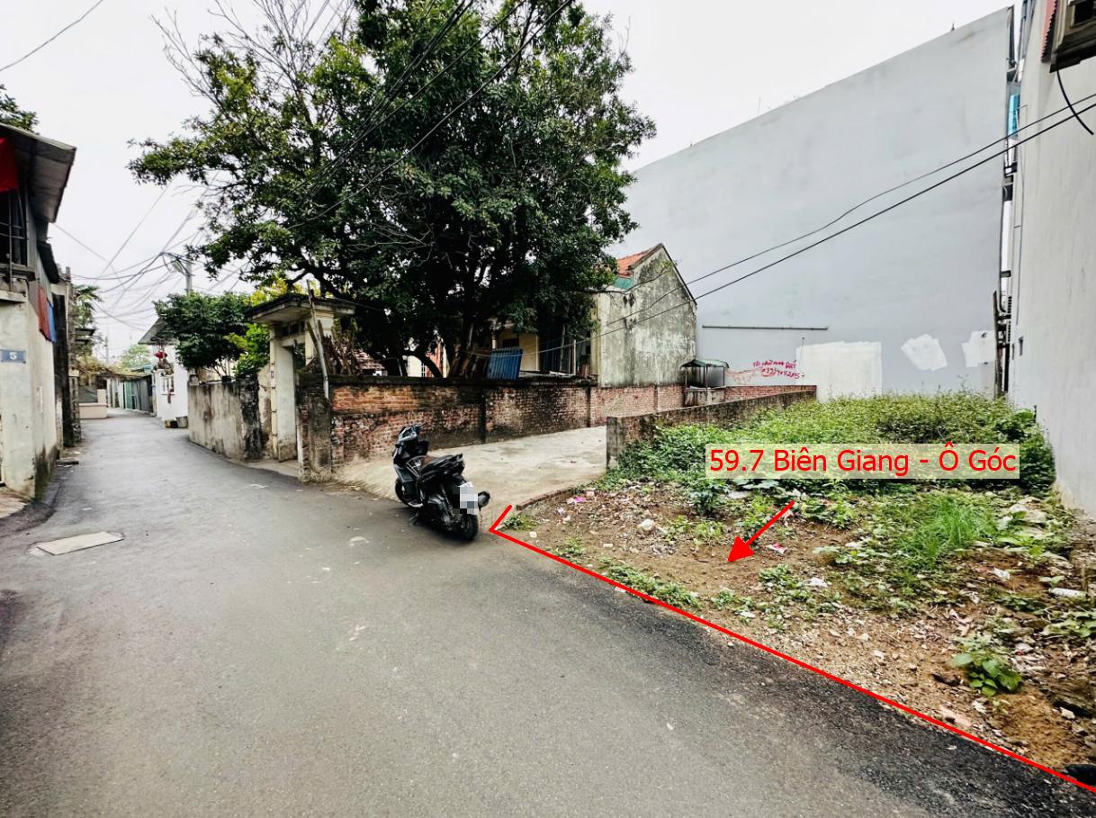 Hình ảnh Bán Lô Góc 2 Mặt Thoáng 59.7m Tại Biên Giang Ô Tô Đỗ Tận Đất Sát Trục Chính Kinh Doanh Ngay Gần QL6A