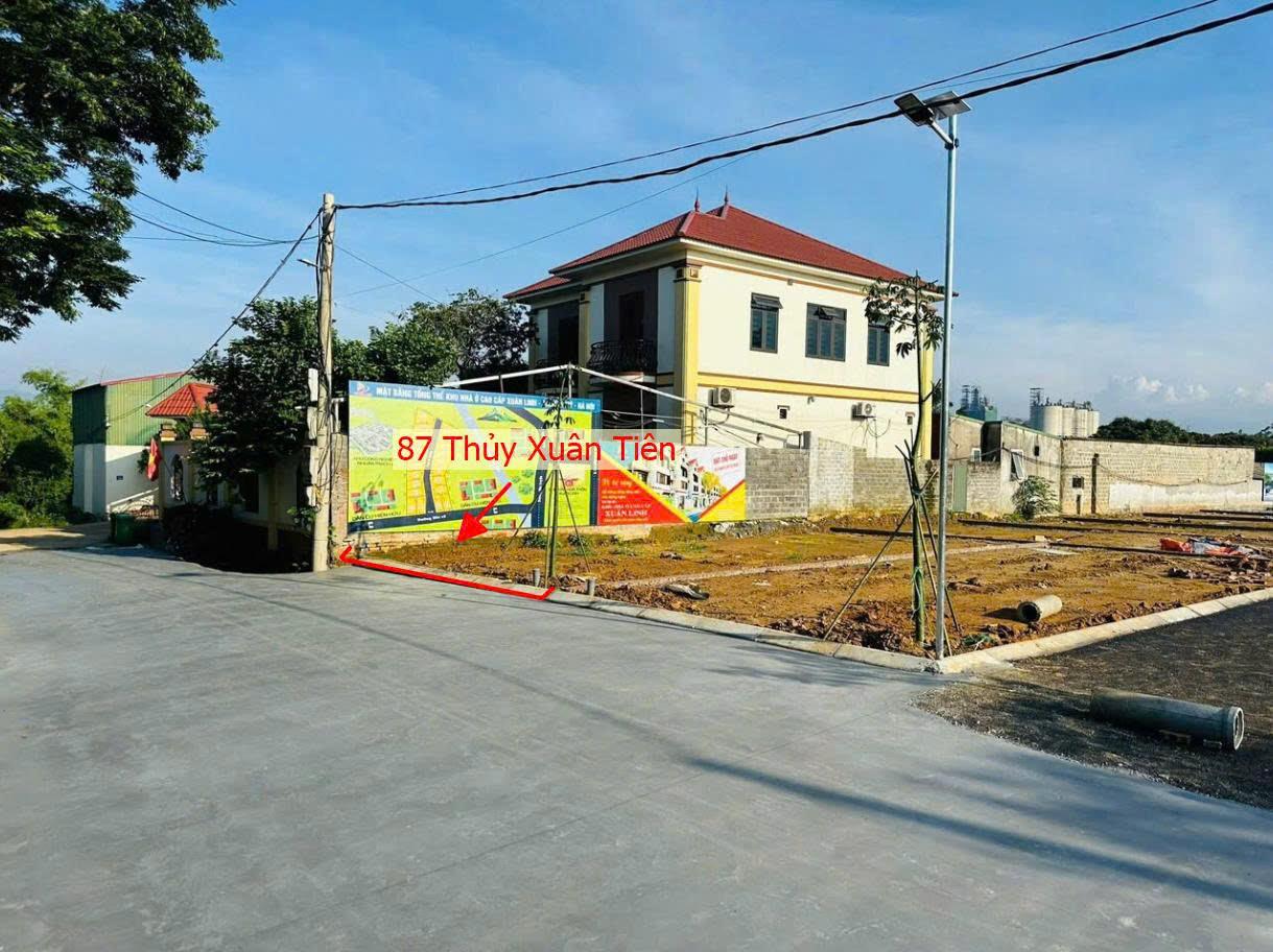 Hình ảnh Đất Phân Lô Xã Thủy Xuân Tiên Ô Tô Đỗ Tận Đất Sát Trục Kinh Doanh Liên Xã Ngay Gần QL21A 