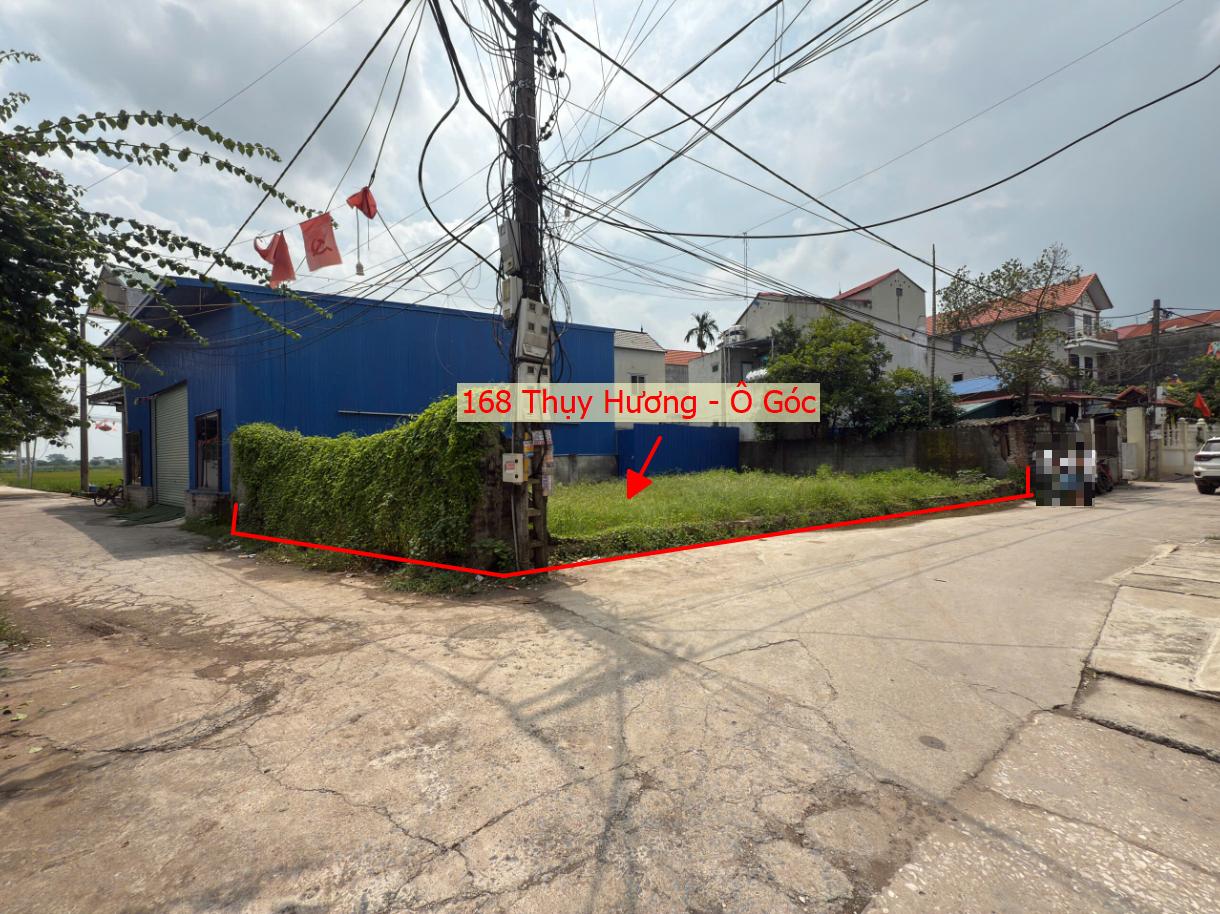Hình ảnh Bán Lô Góc 2 Mặt Thoáng Full Thổ Cư 168m Tại Thụy Hương Đường thông Ô Tô Gần Trục Kinh Doanh