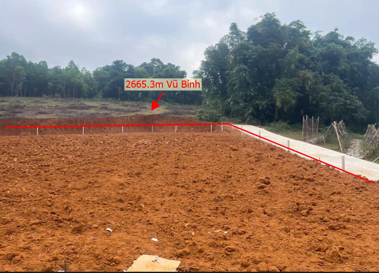Hình ảnh Bán Lô Đất 2665.3m Tại Vũ Bình Lạc Sơn Bám Đường Bê Tông Ô Tô Vào Tận Đất Dân Cư Đông Đúc Thân Thiện Phù Hợp Phân Lô Xung Quanh Đầy Đủ Tiện Ích Giá Đầu Tư