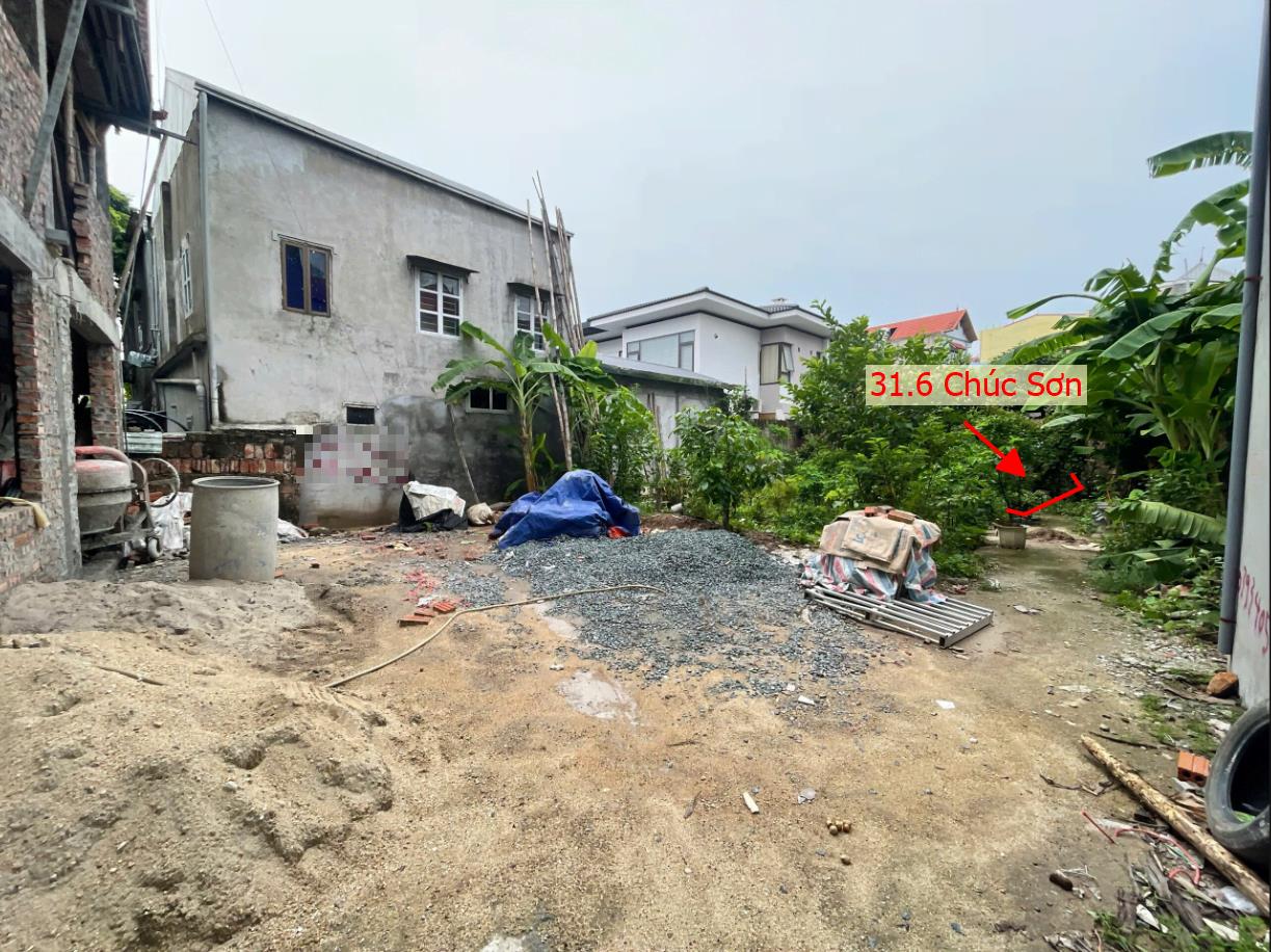Hình ảnh Bán Thửa Đất Phân Lô 31.6m Tại Thị Trấn Chúc Sơn Sát Trục Kinh Doanh Ngay Gần QL6A
