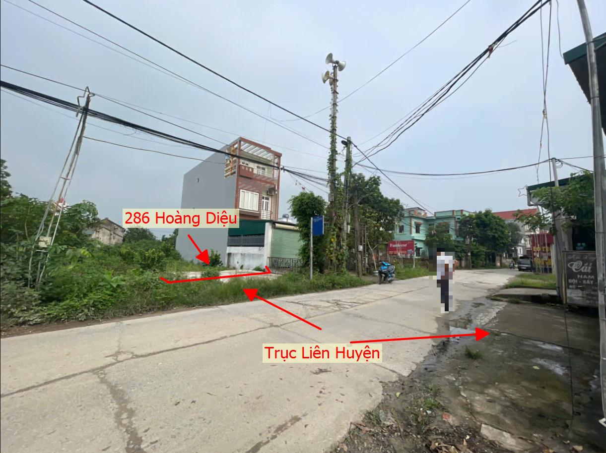 Hình ảnh Bán Đất Hoàng Diệu 286m Bám Mặt Đường Kinh Doanh Liên Huyện Chuẩn Bị Trải Apphan Giá Chỉ Vài Tỷ