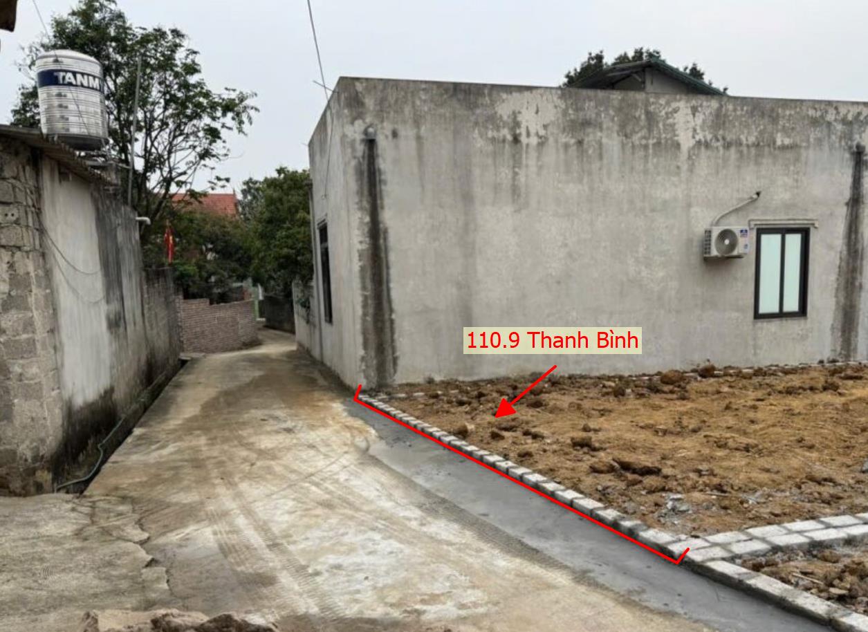 Hình ảnh Bán Thửa Đất Full Thổ Cư 110.9M2 Tại Xã Thanh Bình Ngay Gần QL6A Đan Triển Khai Mở Rộng 