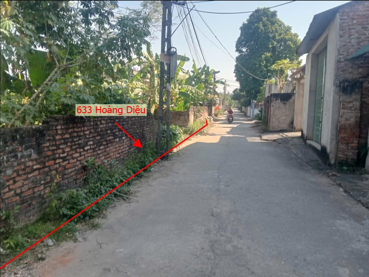 Hình ảnh Bán Thửa Đất 633m Tại Hoàng Diệu Đường Thông Ô Tô Gần Trục Chính Kinh Doanh Liên Xã