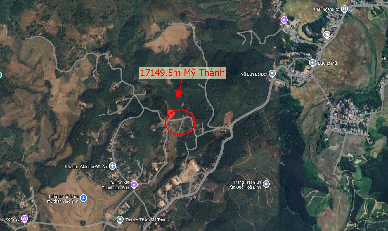 Hình ảnh Bán Lô Đất 17149.5m Tại Mỹ Thành Lạc Sơn Bám Đường Bê Tông Ô Vào Tận Đất View Hồ Thoáng Mát Gần Nhiều Khu Nghỉ Dưỡng Giá Đầu Tư