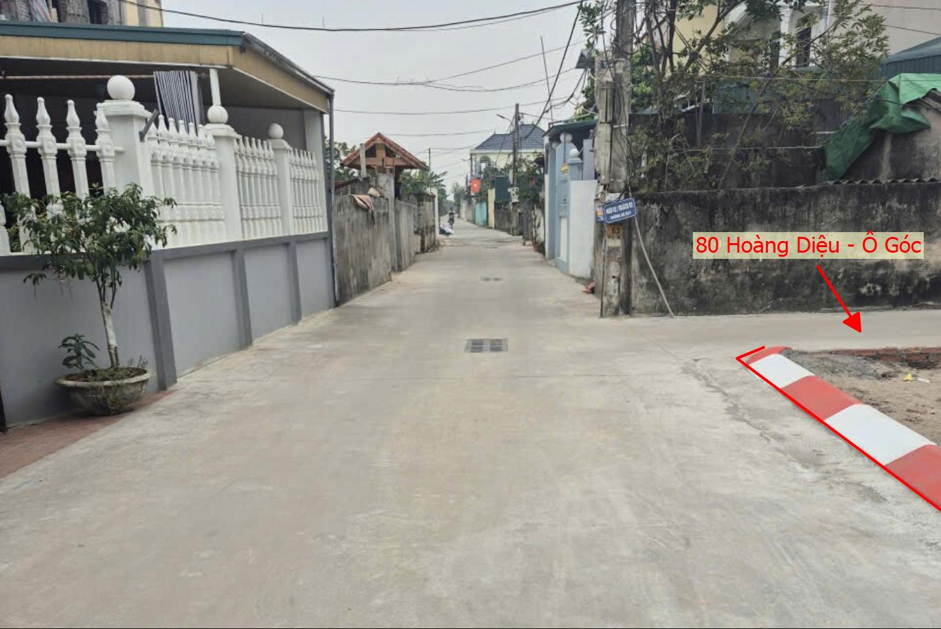Hình ảnh Bán Lô Góc 2 Mặt Tiền 80m Tại Hoàng Diệu Ô Tô Đỗ Tận Đất Gần Trục Kinh Doanh Liên Xã
