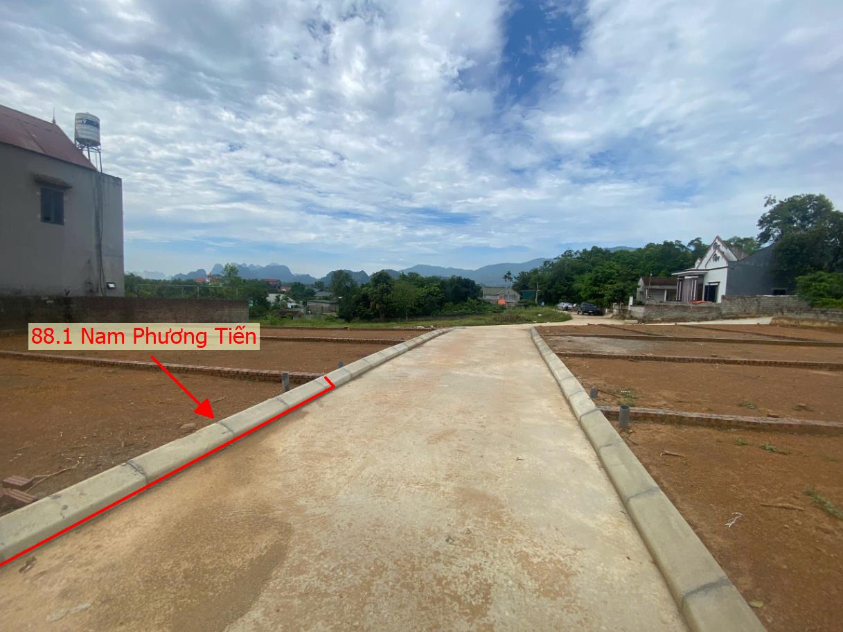 Hình ảnh Bất Động Sản Xuân Mai Bán Đất Phân Lô Khu Vực Nam Phương Tiến Ô Tô Đỗ Tận Đất Sát Hồ Văn Sơn, Sân Golf Skylake