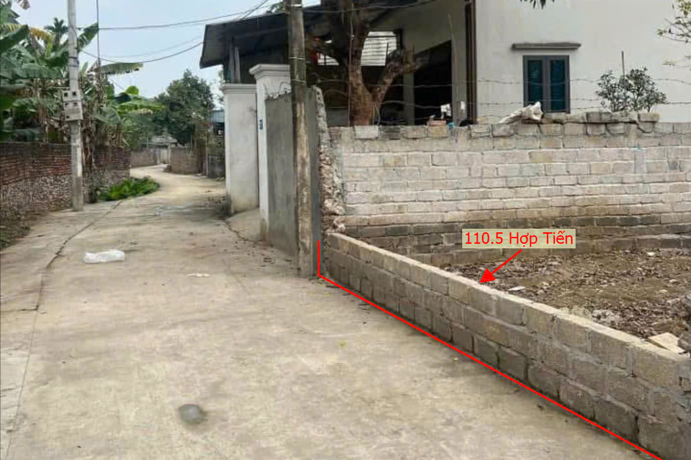 Hình ảnh Bán Thửa Đất Full Thổ Cư 110.5m Tại Hợp Tiến Ô Tô Đỗ Tận Đất Sát Trục Liên Xã Gần Đường QL21A 
