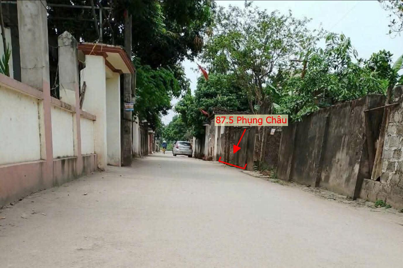 Hình ảnh Bán Đất Full Thổ Cư 87.5m Tại Phụng Châu Ô Tô Đỗ Tận Đất Sát Trục Chính Kinh Doanh Liên Xã 