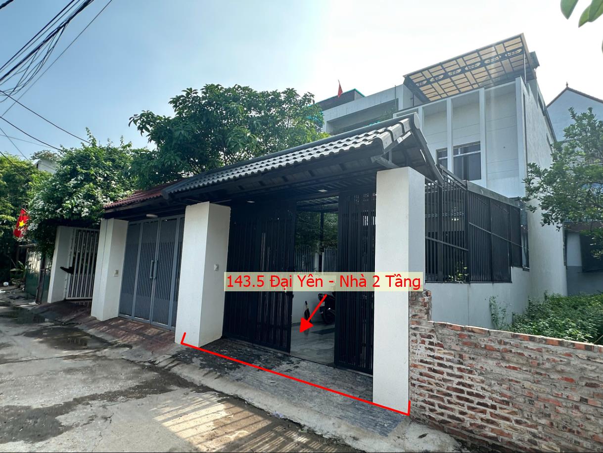 Hình ảnh Bất Động Sản Chương Mỹ Bán Nhà 2 Tầng Khu Vực Đại Yên Ô Tô Đỗ Tận Cửa Sát Mặt Đường Kinh Doanh TL419