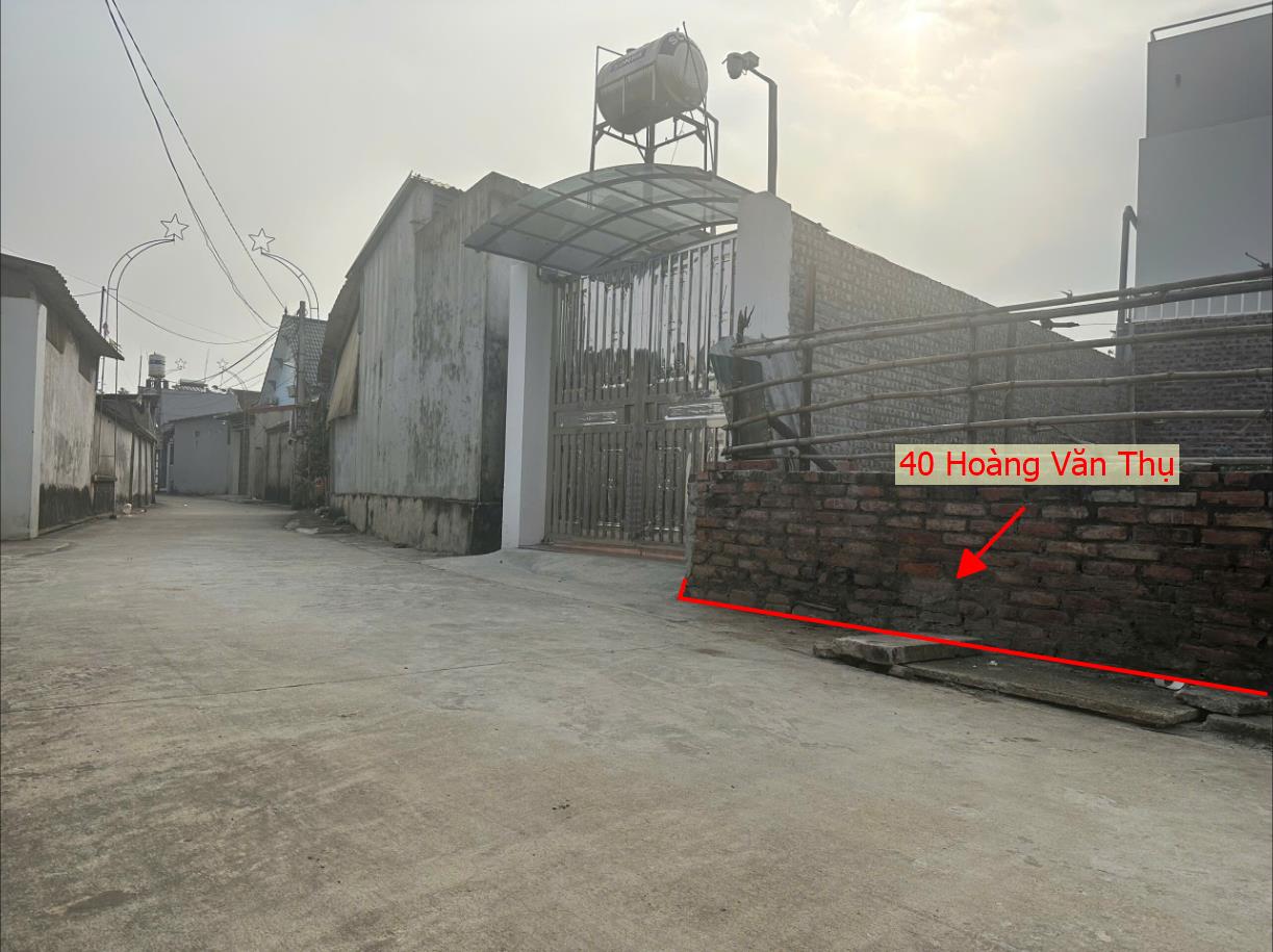 Hình ảnh Đất Phân Lô Hoàng Văn Thụ 40m Đường Ô Tô Tránh Ngay Sát Trục Kinh Doanh Liên Xã 