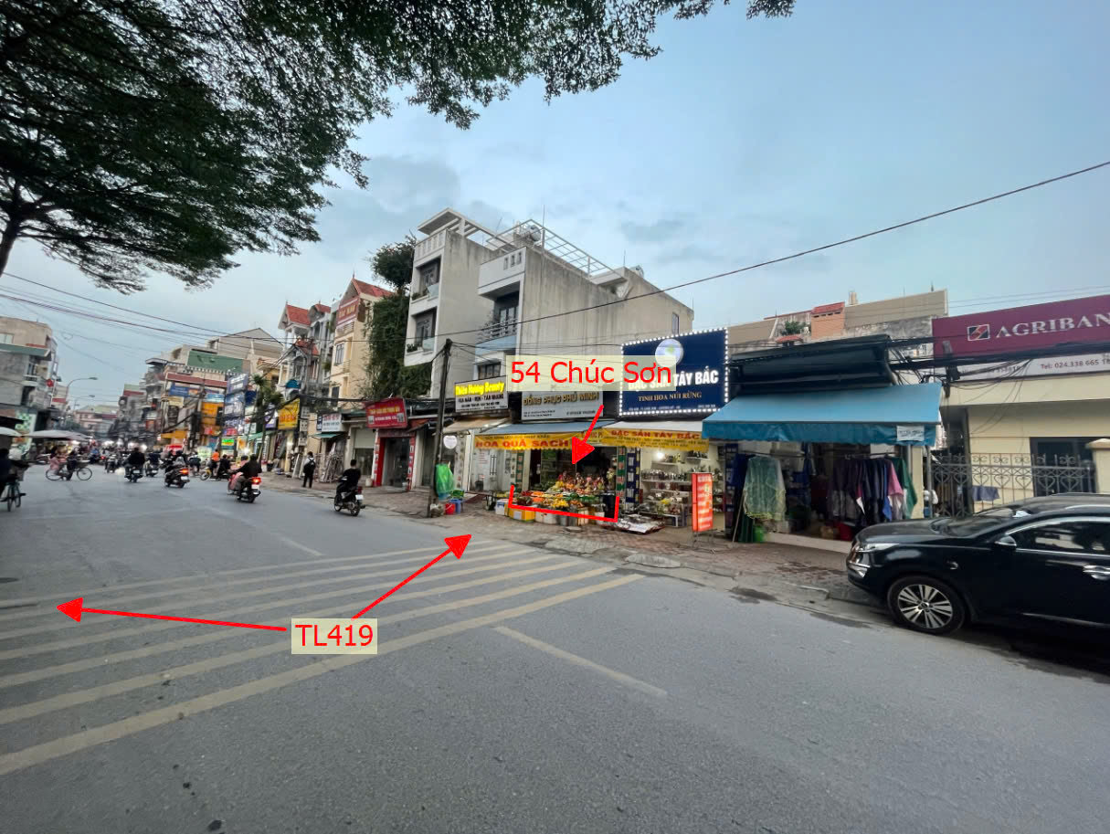 Hình ảnh Bán Đất Đấu Giá Khu Yên Sơn Thị Trấn Chúc Sơn Bám Mặt Đường Kinh Doanh TL419 Sát Chợ Chúc Sơn  