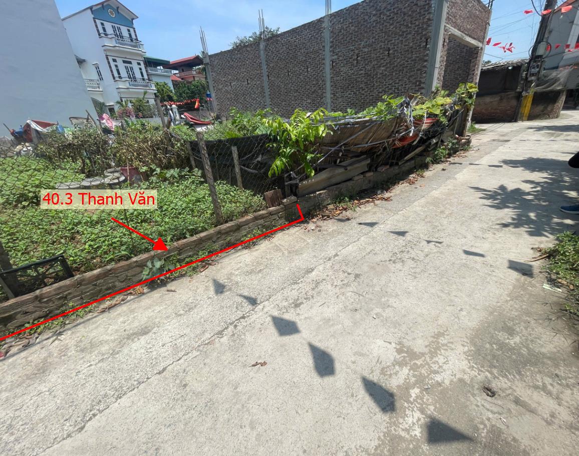 Hình ảnh Bán Thửa Đất 40.3m Tại Thanh Văn Ô Tô Đỗ Tận Đất Ngay Gần Trục Đường Phía Nam Cenco5 Giá Chỉ Vài Tỷ