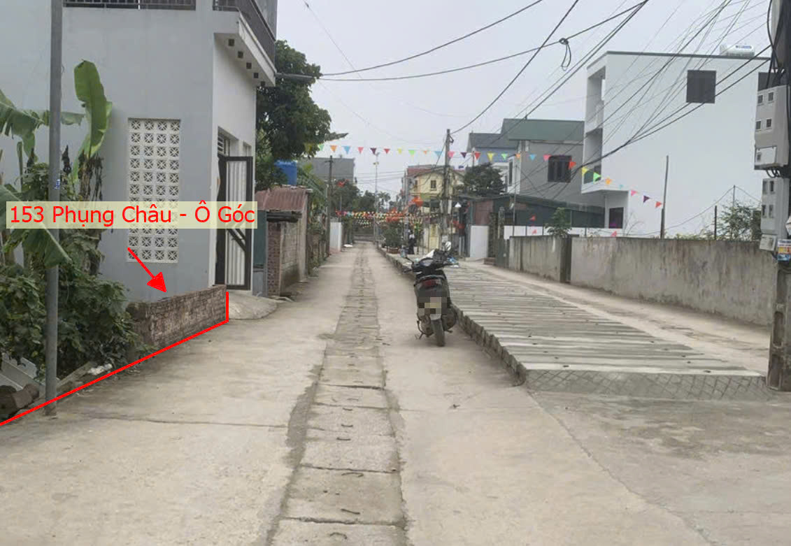 Hình ảnh Bán Lô Góc 2 Mặt Thoáng 153M2 Trục Chính Kinh Doanh Ngay Trung Tâm Xã Phụng Châu Chương Mỹ 